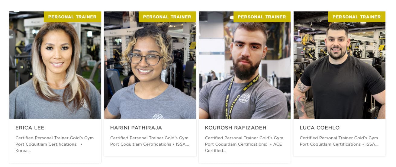 The Best Personal Trainers in Coquitlam: Power Up at Gold’s Gym