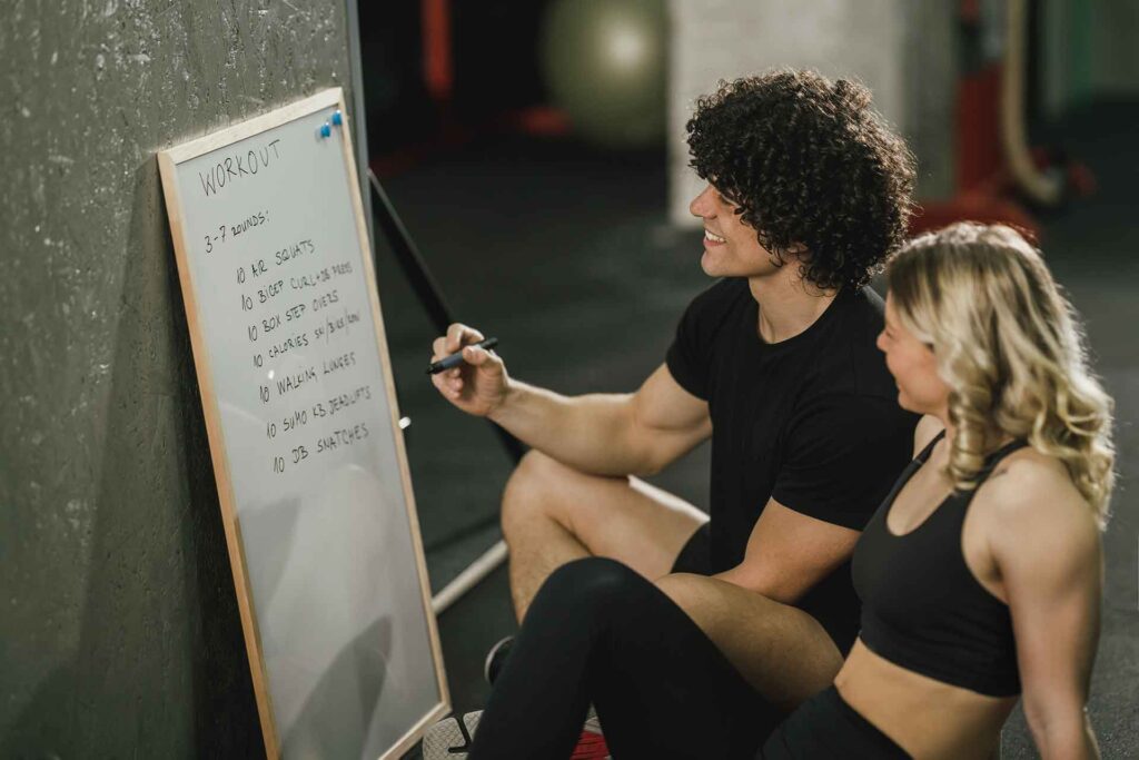 Helping Her To Achieve Her Fitness Goals